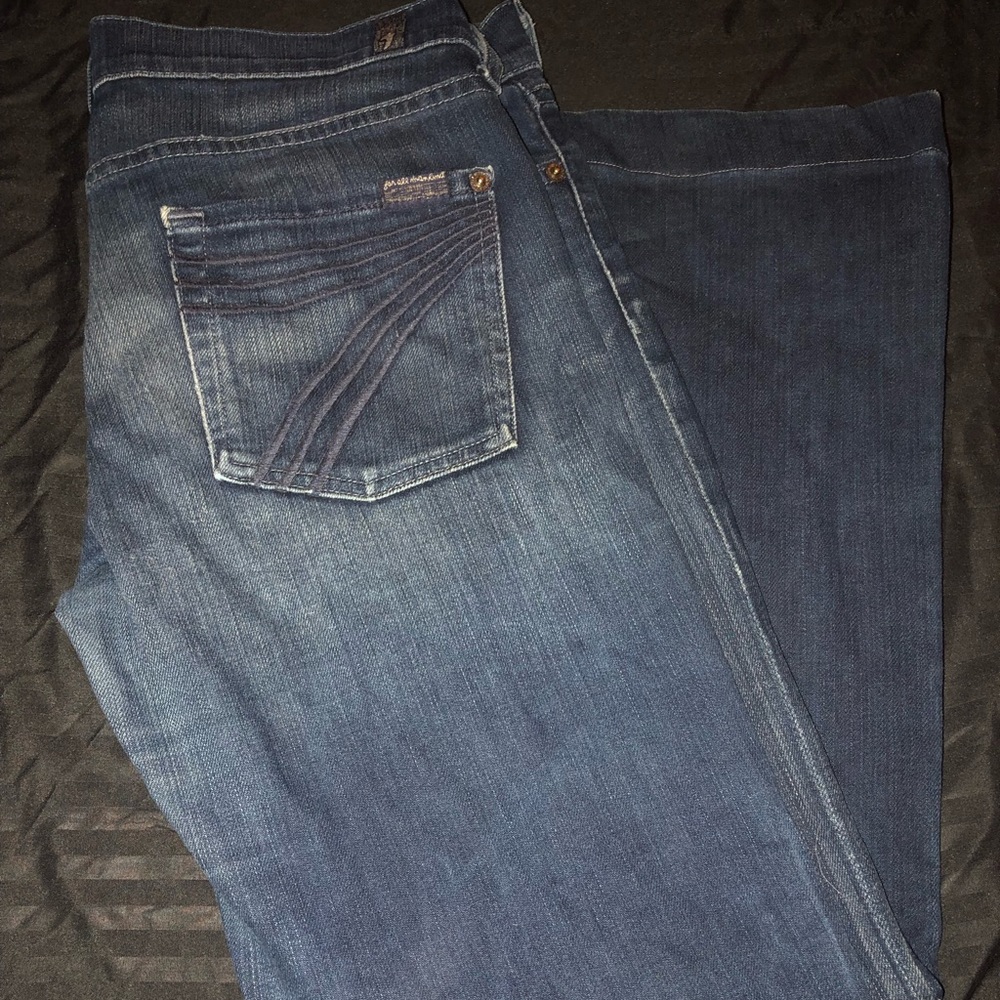 7 FAM Dojo flare jeans